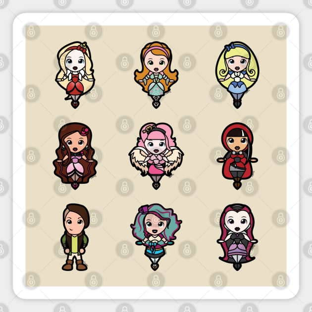 Ever After High Tooniefied Magnet by Tooniefied